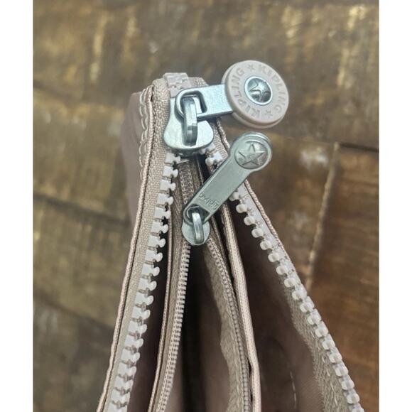 Kipling Creativity Accessory Zipper Pouch Polyamide Pink With Keychain - Picture 10 of 14
